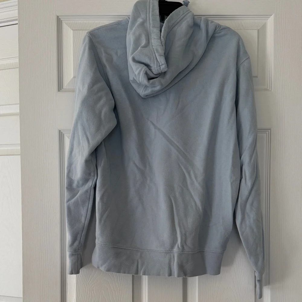 The North Face Men's Light Blue Hoodie